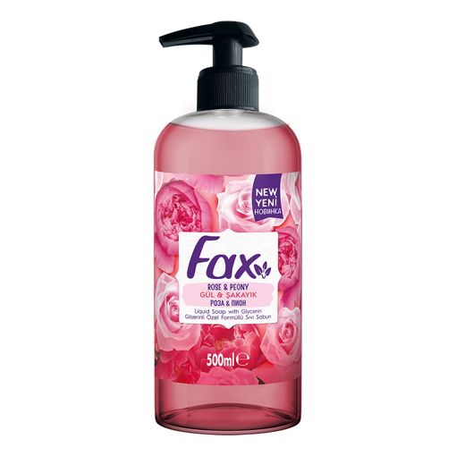 Fax Gül & Şakayık Sıvı Sabun 500 ml nin resmi