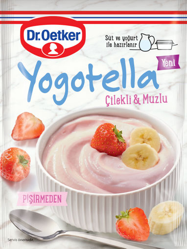 Dr.Oetker Yogotella Çilek&Muz Hazır Yoğurt nin resmi
