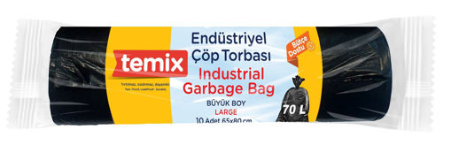 Temix Çöp Torbası Büyük Boy 10 Adet nin resmi