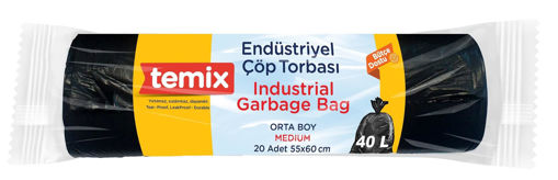 Temix Orta Boy Çöp Torbası 20 Adet nin resmi