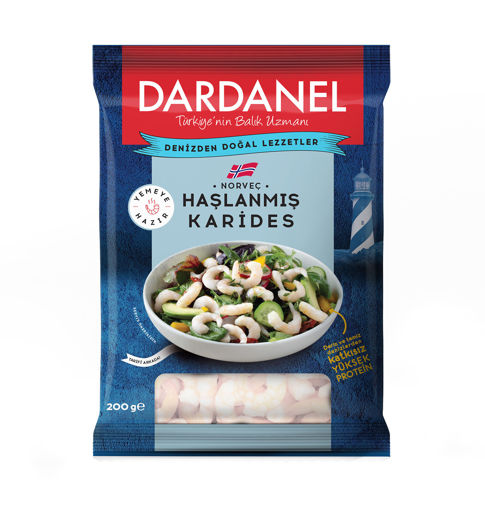 Dardanel Haşlanmış Norveç Karidesi 200 Gr nin resmi