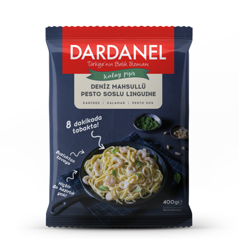 Dardanel Kolay Pişir Petso Soslu Lınguıne 300 Gr nin resmi