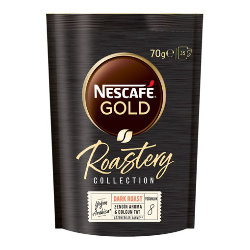 Nescafe Gold Dark Roast 70 Gr nin resmi