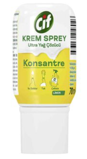 Cif Krem Yağ Çözücü Sprey 70 Ml nin resmi