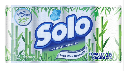 Solo Bambu Tuvalet Kağıdı 16 Adet nin resmi