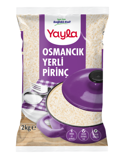 Yayla Osmancık Pirinç 2 Kg. nin resmi