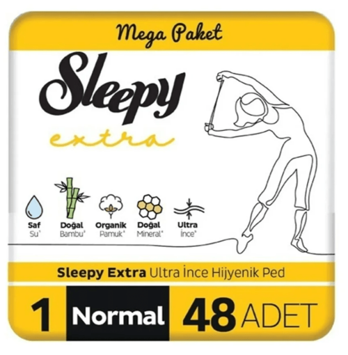 Sleepy Ekstra Mega Normal Boy Ped 48'li nin resmi