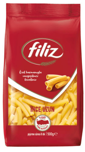 Filiz İnce Uzun Makarna 500 Gr nin resmi