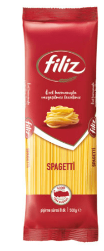 Filiz Spaghetti Çubuk Makarna 500 Gr nin resmi