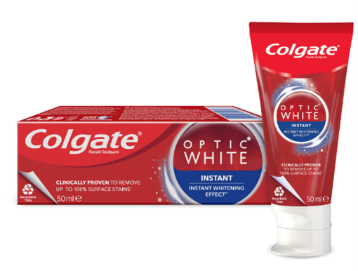Colgate Optic White Anında Beyazlık Diş Macunu 50 Ml nin resmi