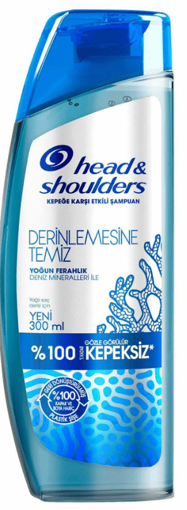 Head&Shoulders Derinlemesine Temiz Yoğun Ferahlik Deniz Mineralleri 300ML nin resmi