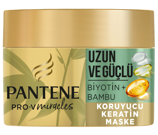 Pantene Pro-V Miracles Biyotin&Bambu Koruyucu Keratin Maske 160 Ml nin resmi