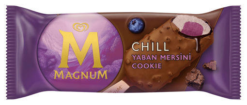 Algida Magnum Chill Yaban Mersini Cookie Dondurma 85 Ml nin resmi