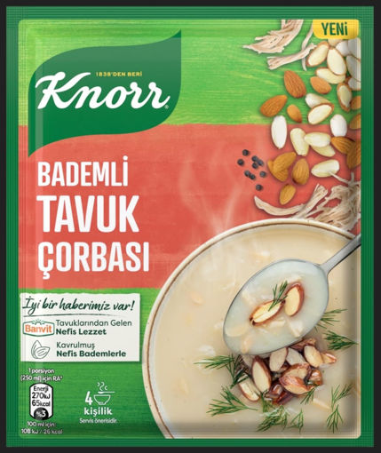 Knorr Bademli Tavuk Çorbası 75 Gr nin resmi