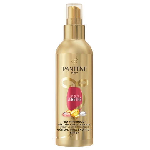 Pantene Infinite Lengths Günlük Güçlendirici Saç Spreyi 200 Ml nin resmi