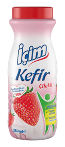 İçim Çilekli Kefir 250 Ml nin resmi