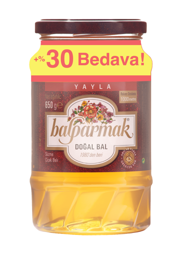 Balparmak Yayla Balı %30 Bedava 650 Gr nin resmi