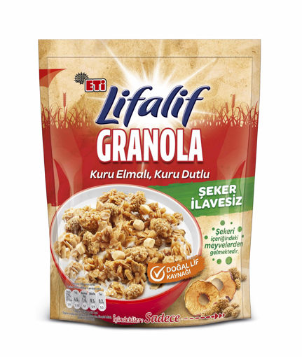 Eti Lifalif Granola Kuru Elmalı,Kuru Dutlu 200 Gr nin resmi