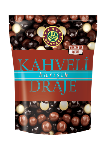 Kahve Dünyası Kahveli Çikolata Kaplamalı Draje 60 Gr nin resmi