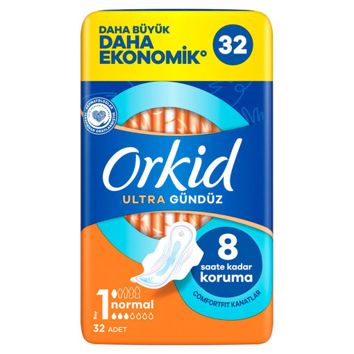 Orkid Ultra Ekstra Dörtlü Paket Normal 32 Adet nin resmi