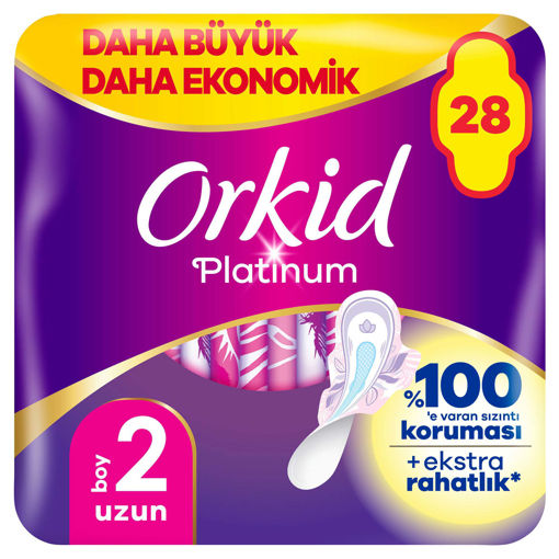 Orkid Platinum Dörtlü Paket Uzun 28 Adet nin resmi