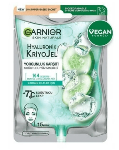 Garnier Hyaluronik Kriyo Jel Yorgunluk Karşıtı Maske 27 Gr nin resmi