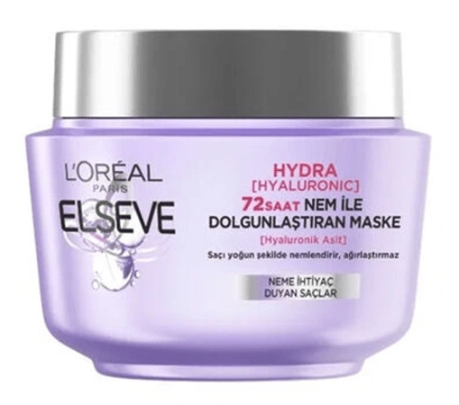 Loreal Paris Elseve Hydra Hyaluronic 72 Saat Nem ile Dolgunlaştıran Maske 300 Ml nin resmi