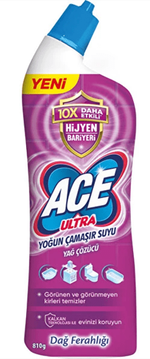 Ace Ultra Kıvamlı Dağ Ferahlığı Çamaşır Suyu 810 Gr nin resmi