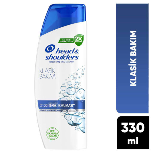 H&S Klasik Bakım 1in1 Şampuan 330 Ml nin resmi