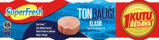 SuperFresh Klasik Ton Balığı 4*75 Gr nin resmi