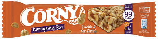 Corny Yer Fıstığı&Fındıklı Tam Tahıl Bar 20 Gr nin resmi