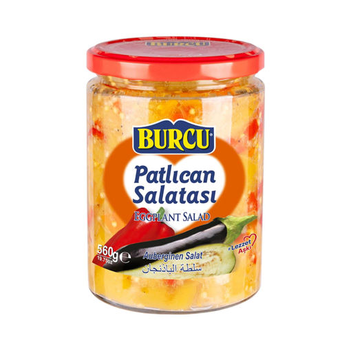 Burcu Patlıcan Salatası Kavanoz 560 Gr nin resmi