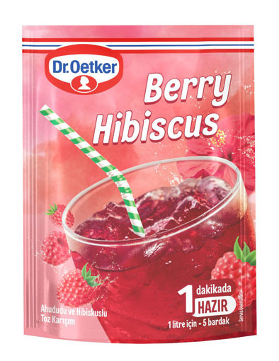 Dr.Oetker Berry Hibiscus Toz İçecek 90 Gr nin resmi