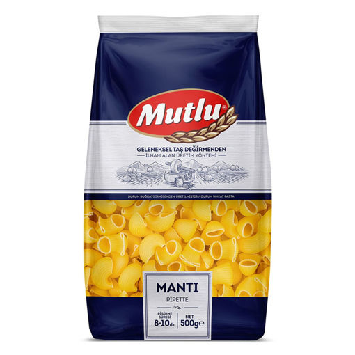 Mutlu Mantı Makarna 500 Gr nin resmi