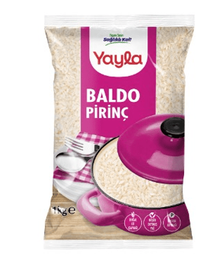 Yayla Baldo Pirinç 1 Kg. nin resmi