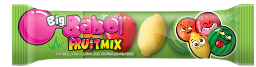 Big Babol Fruit Mix Sakız 20 Gr nin resmi