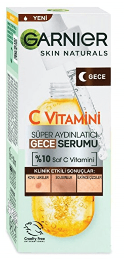 Garnier C Vitamini Süper Aydınlatıcı Gece Serumu nin resmi