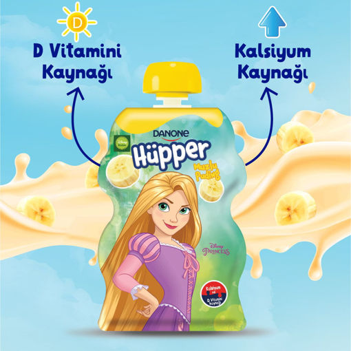 Danone Hüpper Muz Aramolı Puding 70 Gr nin resmi