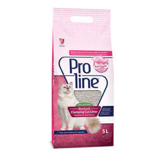 Proline Bentotit Kedi Kumu Kokulu Renkli 5 Lt nin resmi