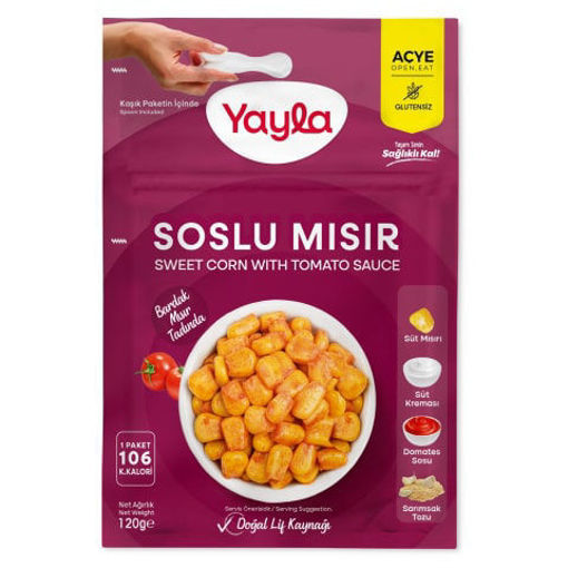 Yayla Soslu Mısır 120 Gr nin resmi