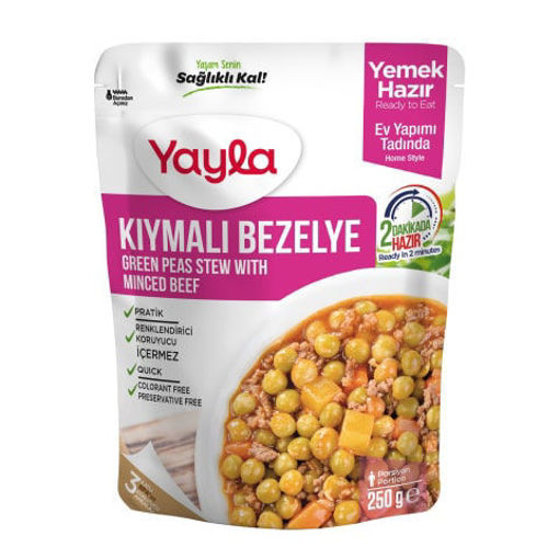 Yayla Kıymalı Bezelye Hazır Yemek 250 Gr nin resmi