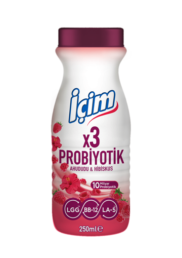 İçim Probiyetik Ahududu&Hibiskus 250 Ml nin resmi