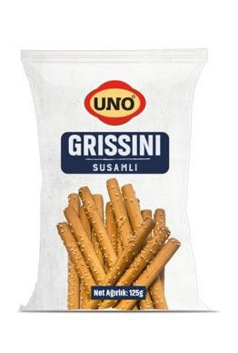 Uno Susamlı Grissini 125 Gr nin resmi