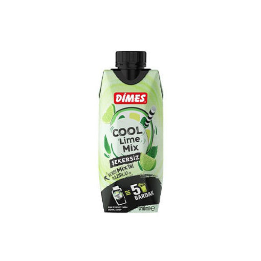 Dimes Cool Lime Şekersiz Mix 310 Ml nin resmi