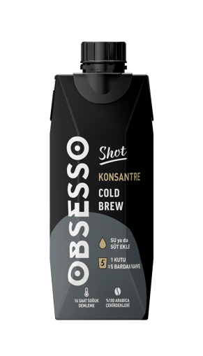 Obsesso Konsantre Cold Brew 310 Ml nin resmi