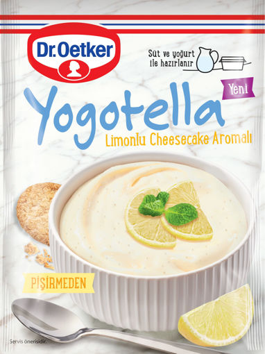 Dr.Oetker Limonlu Cheesecake Aromalı Yogotella 83 Gr nin resmi