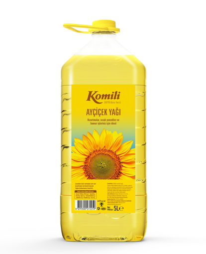 Komili Ayçiçek Yağı 5 Lt nin resmi