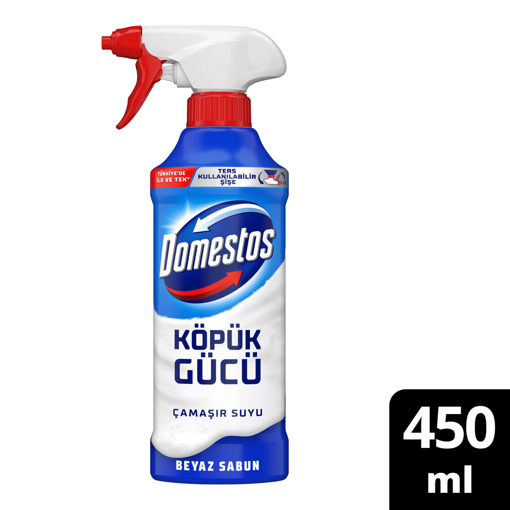 Domestos Beyaz Sabun Köpük Gücü Çamaşır Suyu 450 Ml nin resmi