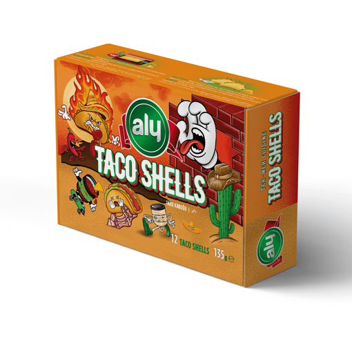 Aly Taco Shells 12'li 135 Gr. nin resmi