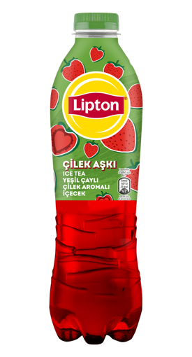 Lipton Ice Tea Yeşil Çaylı Çilekli 1 L nin resmi